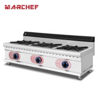 New Design Commercial 3 Burner Table Top Gas Stove for Kitchen Equipment