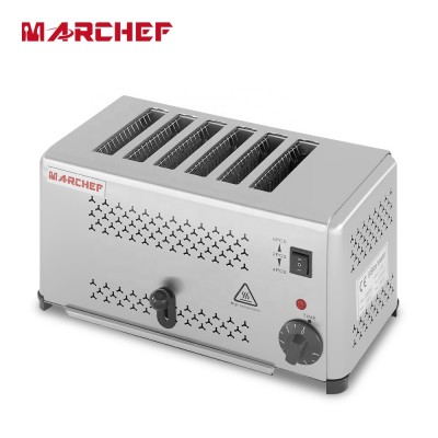 Best Selling 6 Slices commercial Electric Bread Toaster for kitchen equipment