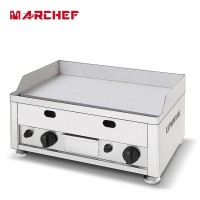 High quality Full Flat stainless steel gas griddle grill for commercial kitchen equipment