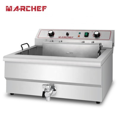 New design 30L Single Tank deep fryer for commercial kitchen equipment