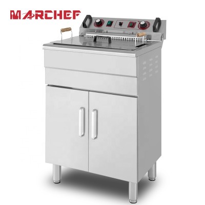 2020 hot Commercial 30L Single tank industrial deep fryer electric Fryer with CE Certificate