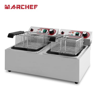 Popular 20L Tabletop Commercial Electric Deep Fat Fryer with CE certificate